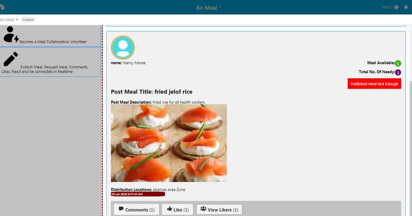 Air Meal – screenshot 2