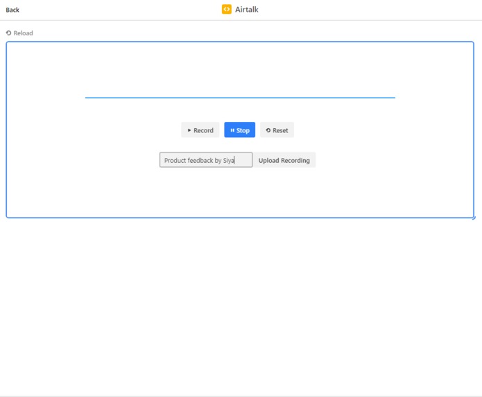 AirTalk! – screenshot 1
