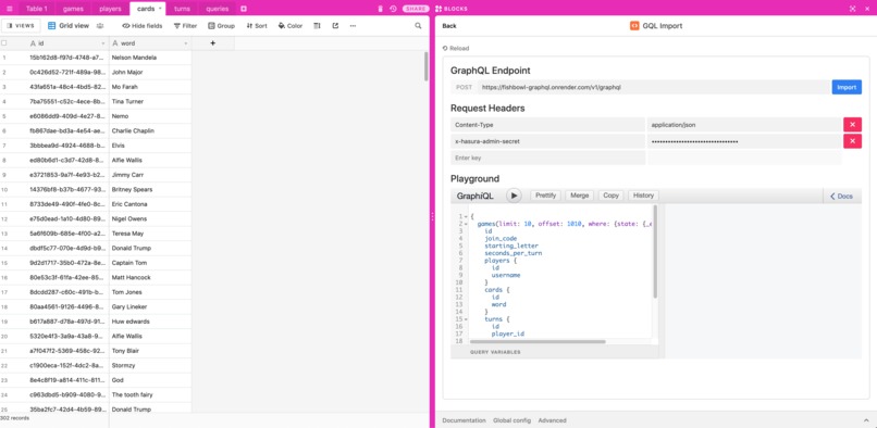 GraphQL Import – screenshot 3