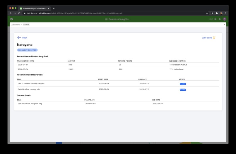 Business Insights – screenshot 4