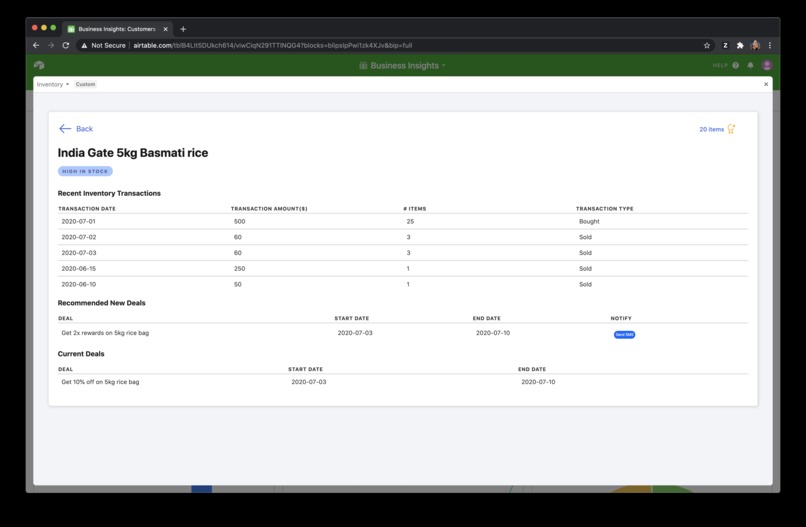Business Insights – screenshot 6
