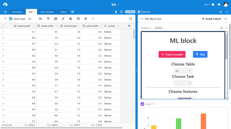 The ML Block – screenshot 2