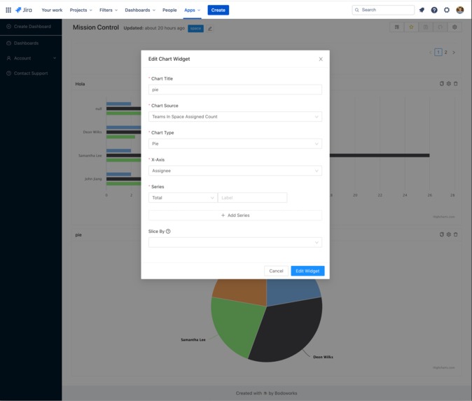 Dashbodo for Jira JQL powered dashboards Devpost
