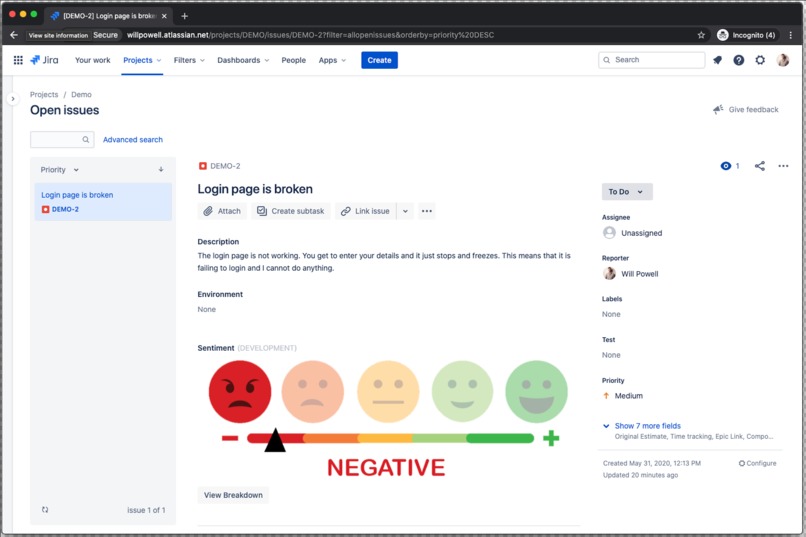 Sentiment Analysis - understand emotion and sentiment – screenshot 3