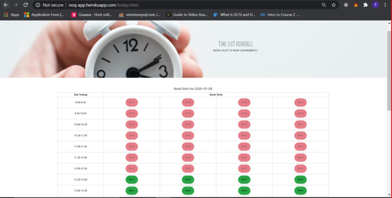 Noq-app – screenshot 1