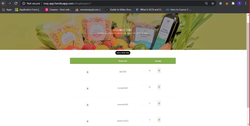 Noq-app – screenshot 2