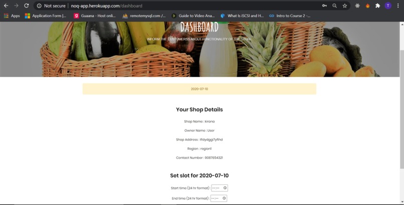 Noq-app – screenshot 3