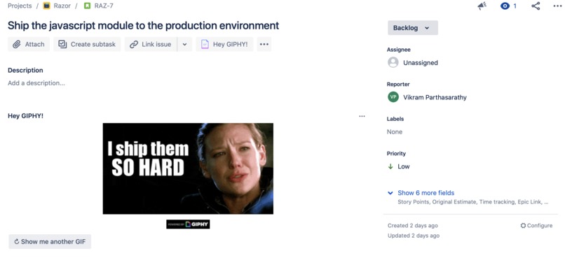 HEY GIPHY! – screenshot 2