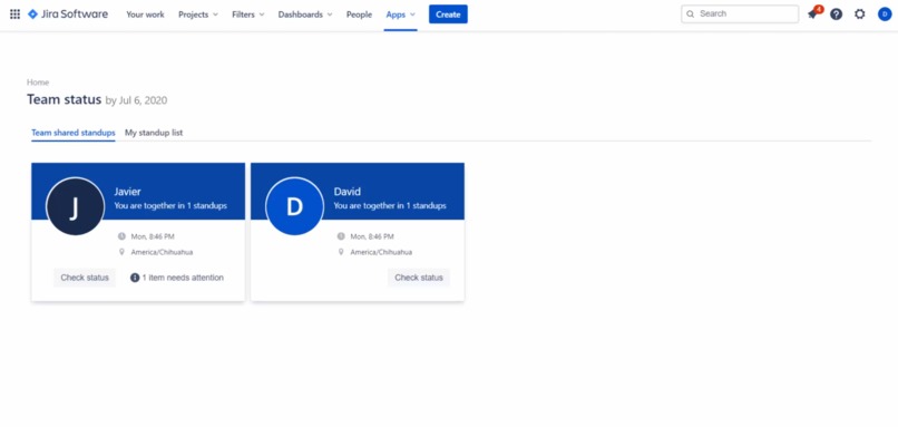 Regos Team Status for Jira Cloud – screenshot 8