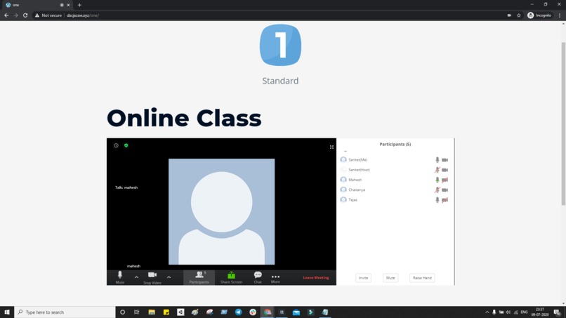 E- Learning Platform + Augmented Reality + Login portal  – screenshot 4