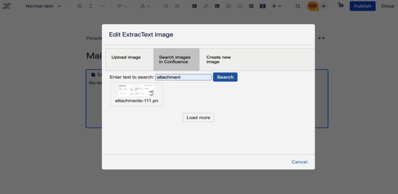 ExtracText OCR for Confluence Cloud – screenshot 1