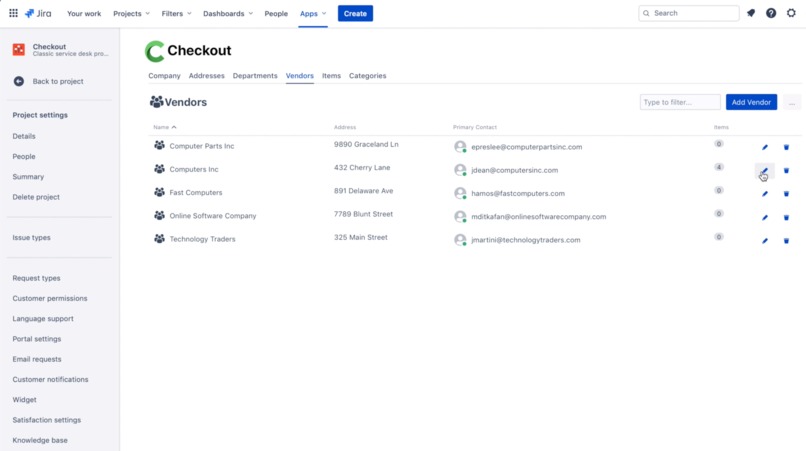 Checkout - Procurement for Jira Service Desk – screenshot 8