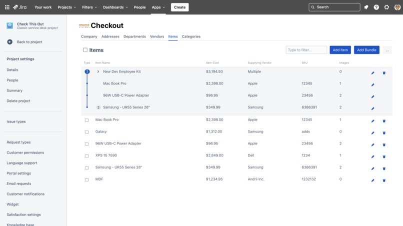 Checkout - Procurement for Jira Service Desk – screenshot 16