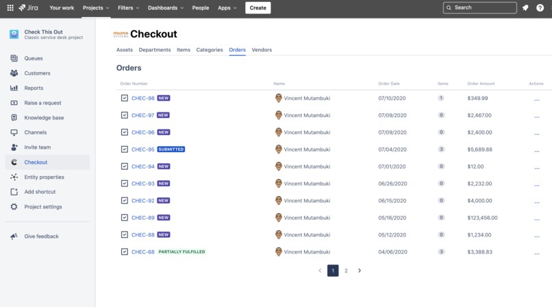 Checkout - Procurement for Jira Service Desk – screenshot 17
