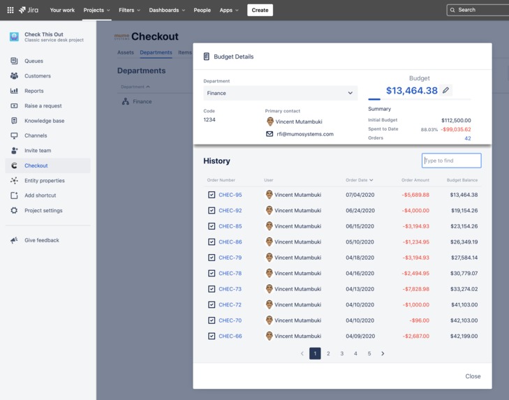Checkout - Procurement for Jira Service Desk – screenshot 19
