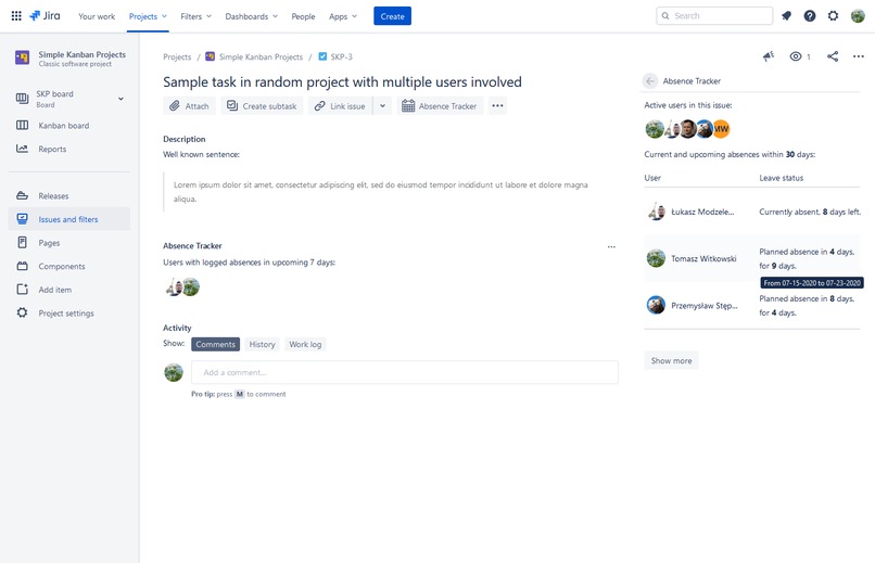 Absence Tracker – screenshot 5