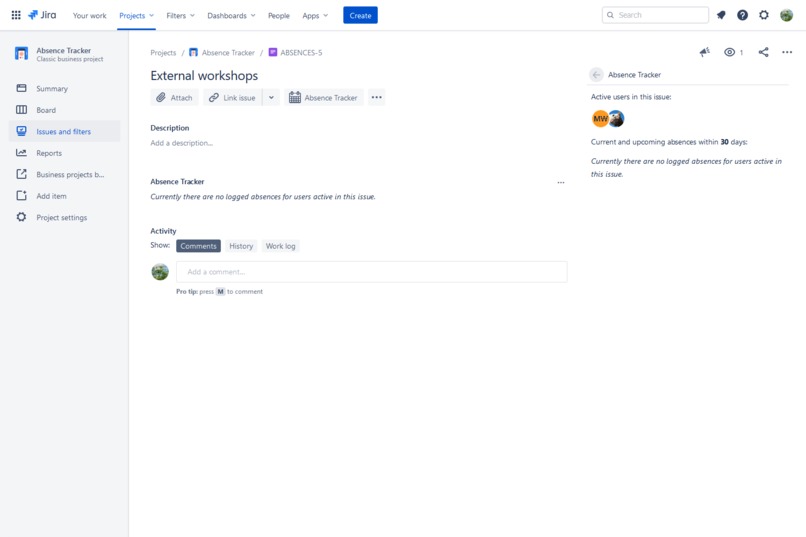 Absence Tracker – screenshot 6