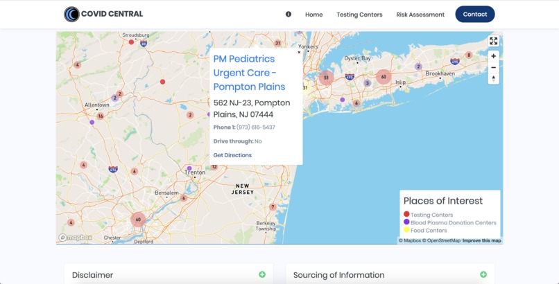 COVID Central – screenshot 6
