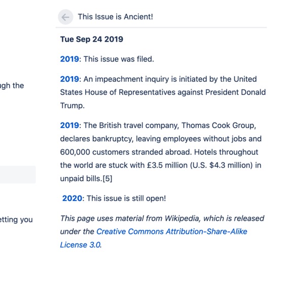 This Issue is Ancient! – screenshot 2