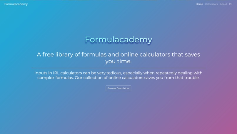Formulacademy – screenshot 2