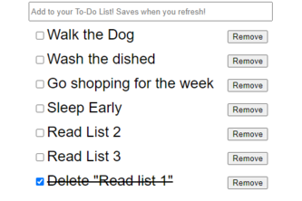 Flask To-Do List