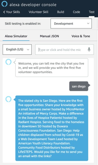Volunteer Finder – screenshot 2