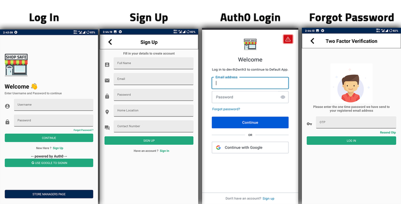 Shop Safe App – screenshot 2