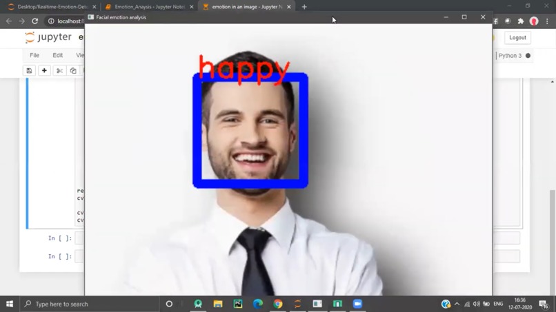 Emotion analyzer – screenshot 1