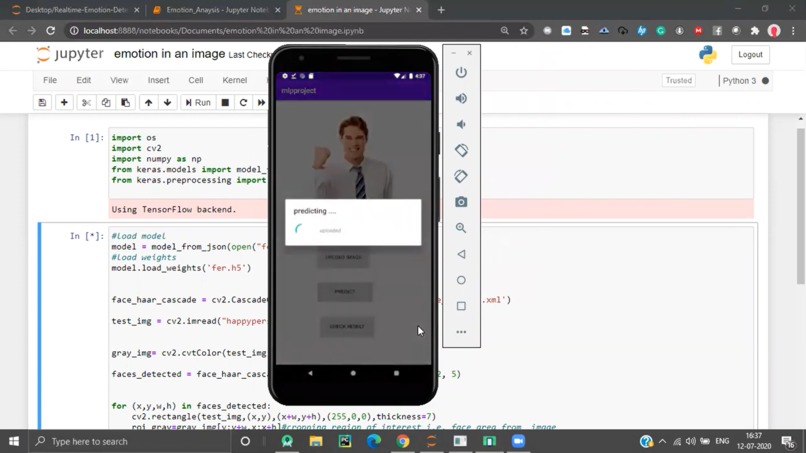 Emotion analyzer – screenshot 4