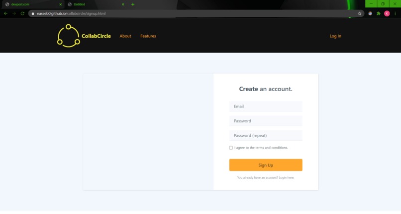 CollabCircle – screenshot 3