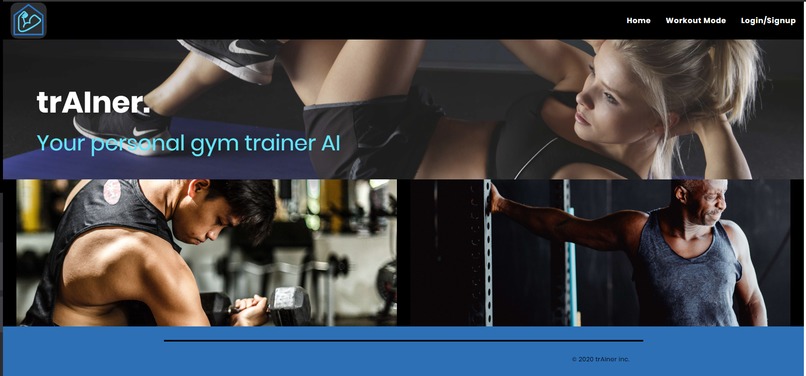 trAIner – screenshot 2