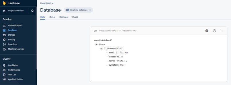 COVID-19 Alert – screenshot 1