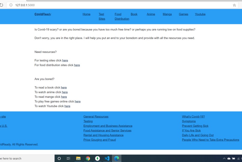 CovidReady – screenshot 1