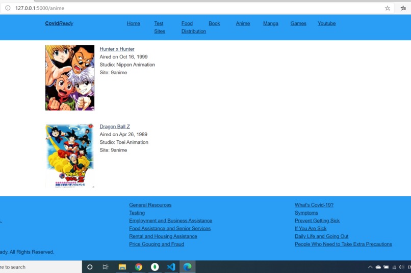 CovidReady – screenshot 2