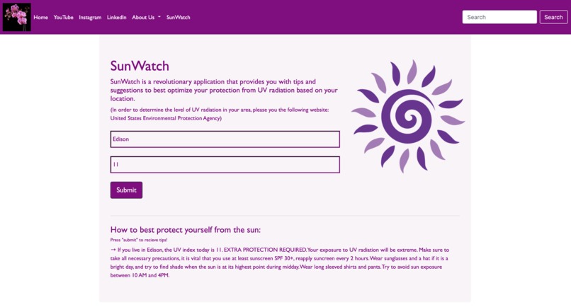 The Orchid Organization: SunWatch – screenshot 1