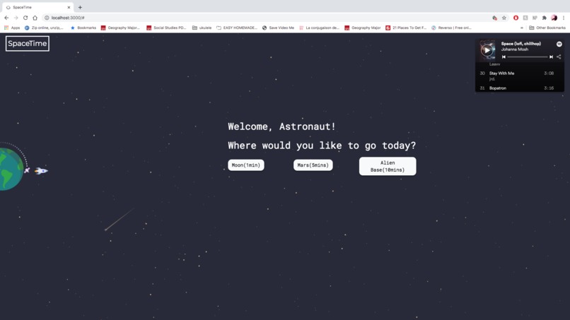 Spacetime – screenshot 1