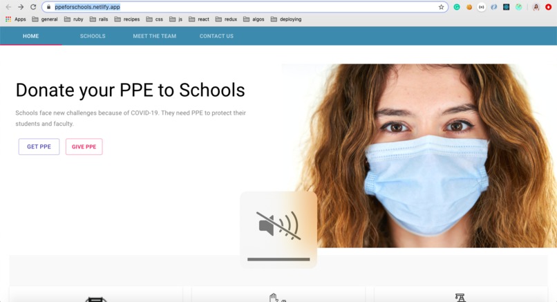 PPE for Schools – screenshot 3