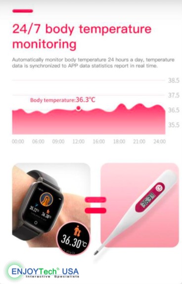 EnjoyTech Wellness Watch – screenshot 3