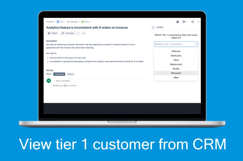ZenRPA Triager for JIRA – screenshot 3