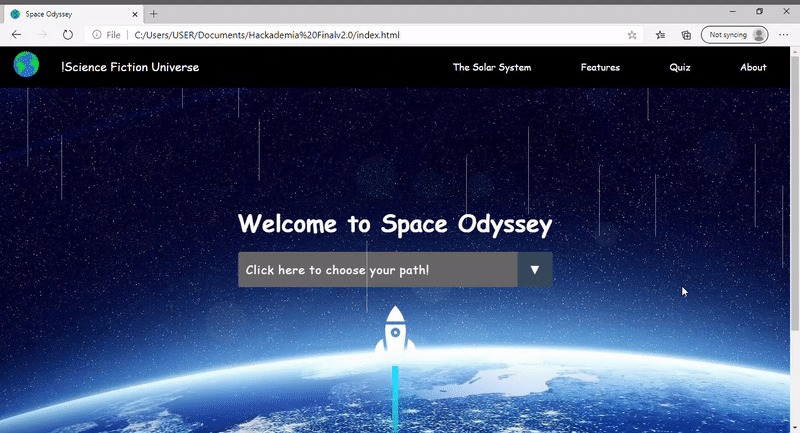 Space Odyssey  – screenshot 1