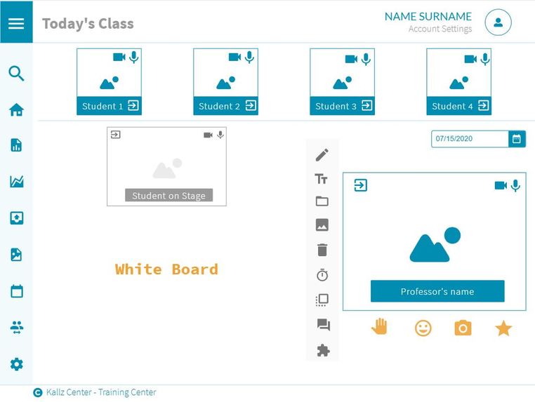 Kallz- Desktop App (e-learning) – screenshot 1