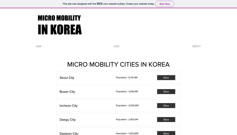 Micro Mobility in Korea – screenshot 1