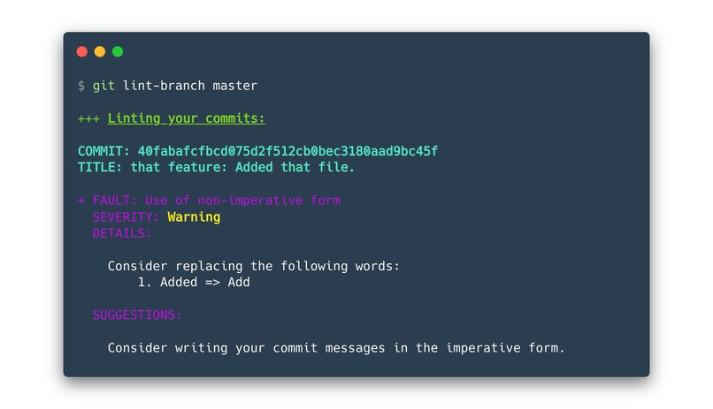 git-lint-branch – screenshot 3