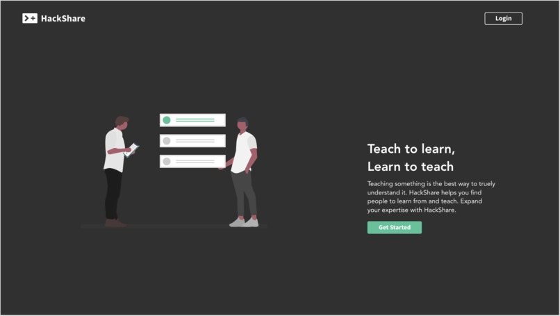 Hackshare – screenshot 1