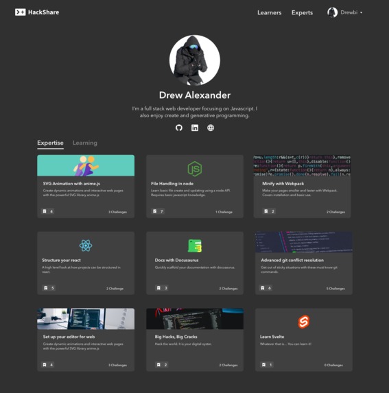 Hackshare – screenshot 4