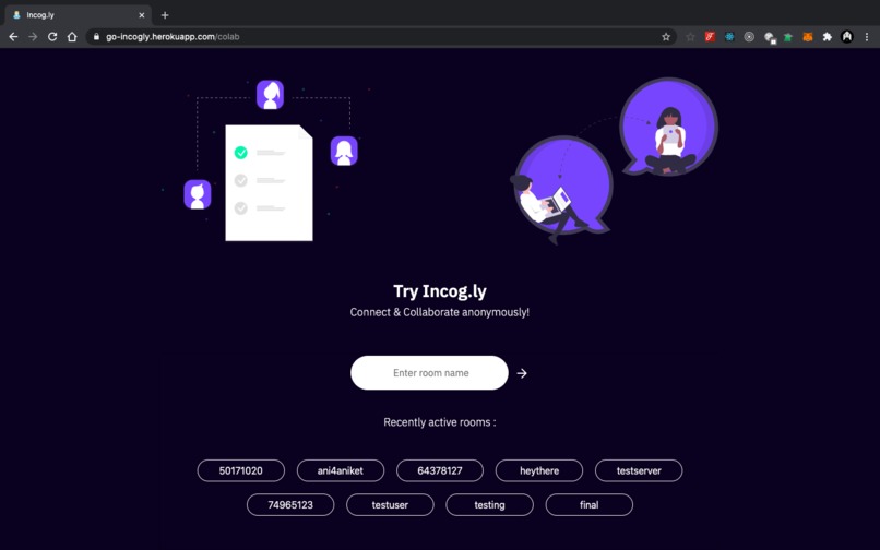 Incog.ly – screenshot 2
