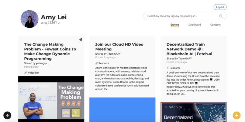 Fellowboard – screenshot 1