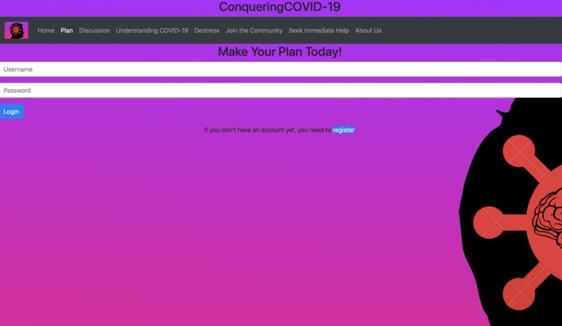 Best Main Prize - BioTech/Health - ConqueringCOVID-19 – screenshot 2