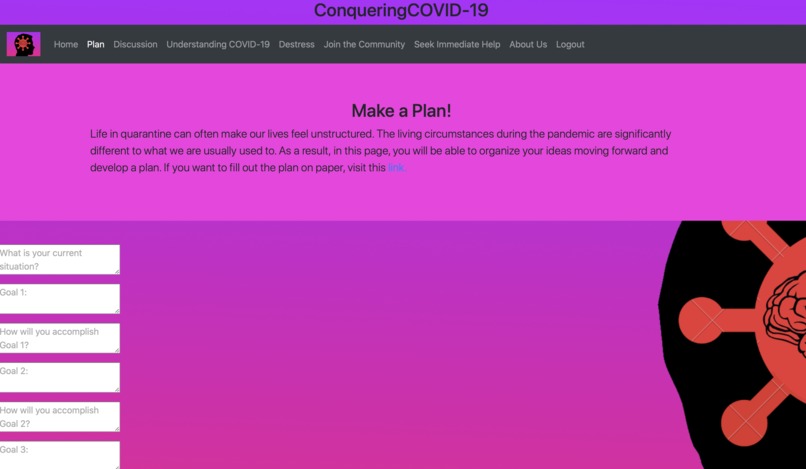 Best Main Prize - BioTech/Health - ConqueringCOVID-19 – screenshot 3