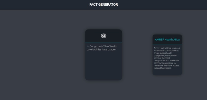 Fact Generator: Coronavirus Edition – screenshot 4
